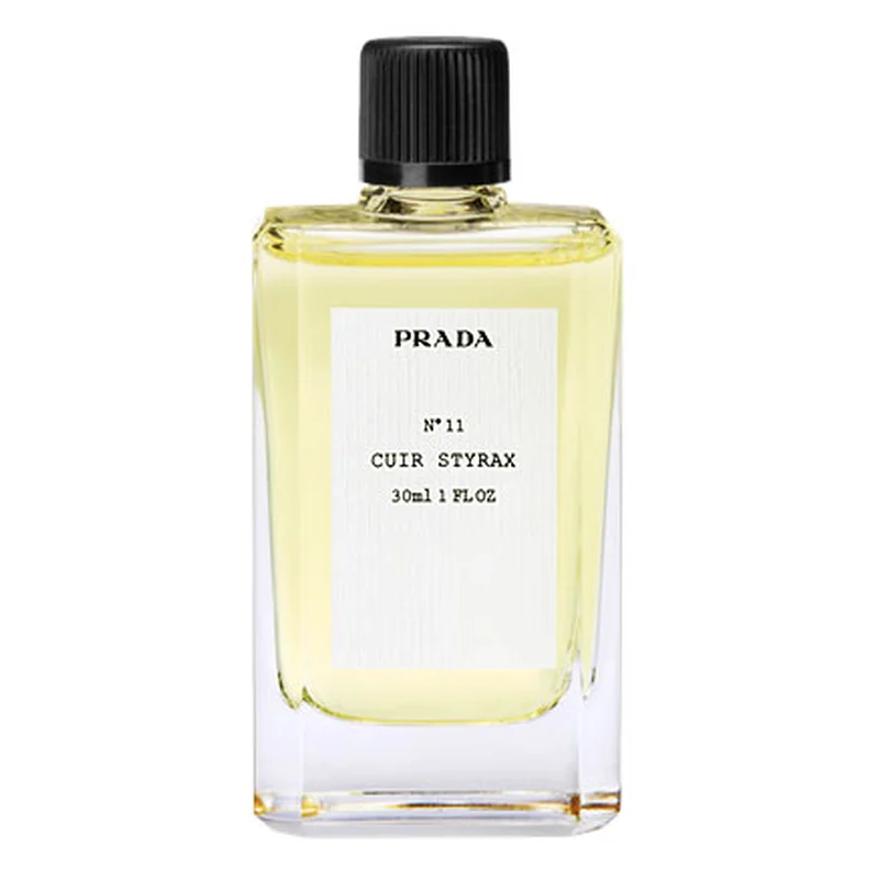 Prada No11 Cuir Styrax parfüm şişesi